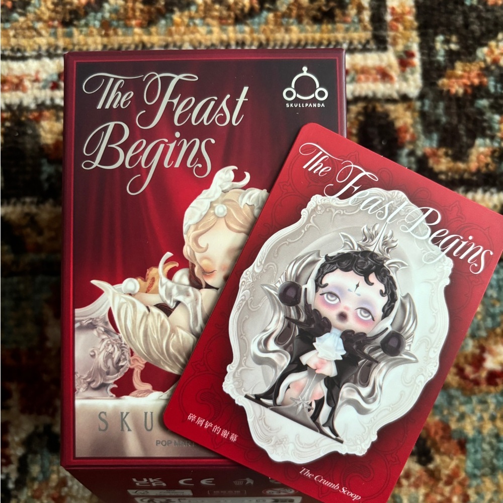 POP MART Skullpanda The Feast Begins Collectible Figurine - The Crumb Scoop